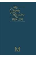 Grants Register 1989-1991