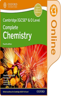 Cambridge Igcse(r) & O Level Complete Chemistry Enhanced Online Student Book Fourth Edition