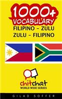 1000+ Filipino - Zulu Zulu - Filipino Vocabulary