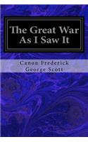 The Great War As I Saw It