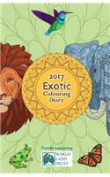 2017 Exotic Colouring Diary: (Week Per Page)