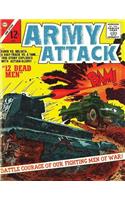 Army Attack: Volume 1 Battle courage of our figting men of war: history comic books, comic book, ww2 historical fiction, wwii comic, Army Attack
