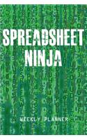 Spreadsheet Ninja - Weekly Planner