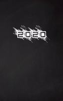2020: Kalender. Organisiere und plane mit deinem Terminkalender 2020. Schwarz