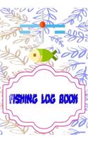 Fishing Fishing Logbook: Ice Fishing Log Book 110 Pages Cover Matte Size 7 X 10 INCHES - Saltwater - Stories # IdeaFast Print.