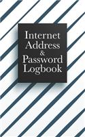 Internet Address & Password Logbook