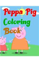 Peppa Pig Coloring Book: Peppa Pig Coloring Book 25 Pages - 8.5" x 11"