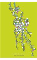 Floral Retro Abstract Pattern - Daily Journal Notebook