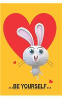 Meine persönlichen Notizen... Be Yourself...: Notizbuch - DIN A5 (6x9) - 200 Seiten - Liniert, lined - Notizen, Gedanken, Tagebuch - Notizbuch zum kreativ sein - Perfekt als Ideenbuch - Hochglan
