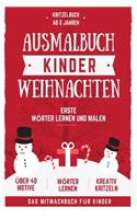 Ausmalbuch Weihnachten Kinder