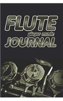 Flute Player Music Journal