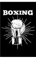 Boxing: Blank Lined Journal to Write in - Ruled Writing Notebook