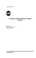 Comparison of Selected Weather Translation Products