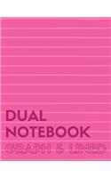 Dual Notebook Graph & Lined