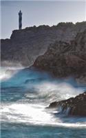 Spain Coastal Lighthouse - Blank Notebook - 5: 101 Pages, 5 x 8, Journal, Soft Cover