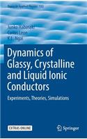 Dynamics of Glassy, Crystalline and Liquid Ionic Conductors