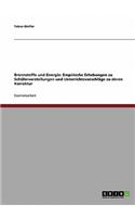 Brennstoffe und Energie