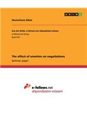 effect of emotion on negotiations