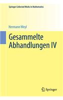 Gesammelte Abhandlungen IV