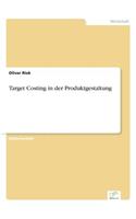 Target Costing in der Produktgestaltung