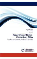 Recasting of Nickel-Chromium Alloy
