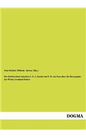 Der Briefwechsel Zwischen C. G. J. Jacobi Und P. H. Von Fuss Ber Die Herausgabe Der Werke Leonhard Eulers