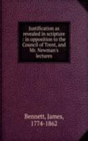 Justification as revealed in scripture