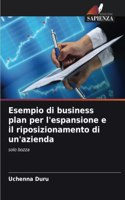 Esempio di business plan per l'espansione e il riposizionamento di un'azienda