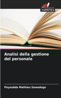 Analisi della gestione del personale