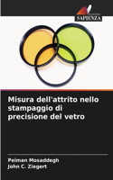 Misura dell'attrito nello stampaggio di precisione del vetro