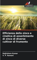 Efficienza dello zinco e cinetica di assorbimento di zinco di diverse cultivar di frumento