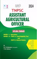 SURA`S TNPSC Assistant Agriculture Officer Exam Book Guide (Diploma Standard) in English Medium - Latest Edition 2024