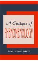 Critique of Phenomenology