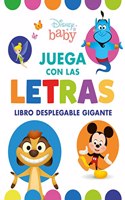 Disney Baby. Juega con las letras: Libro desplegable gigante