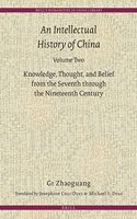 Intellectual History of China, Volume Two