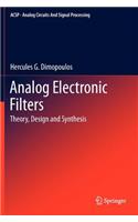 Analog Electronic Filters