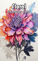 Floral Adult Coloring Book