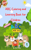 ABC Coloring and Learning Book for Children Ages 3-10