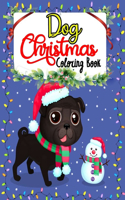 Dog Christmas Coloring Book