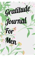 Gratitude Journal For Men