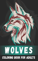 Wolves Coloring Book For Adults