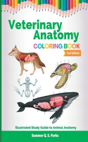 Veterinary Anatomy Coloring Book