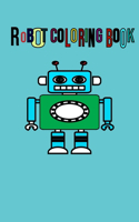 Robot coloring book