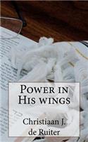 Power in His wings