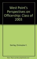 West Point's Perspectives on Officership