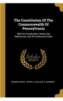 The Constitution Of The Commonwealth Of Pennsylvania