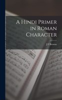 Hindi Primer in Roman Character