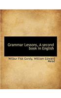 Grammar Lessons, a Second Book in English