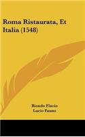 Roma Ristaurata, Et Italia (1548)