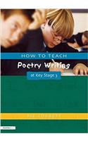 How to Teach Poetry Writing at Key Stage 3